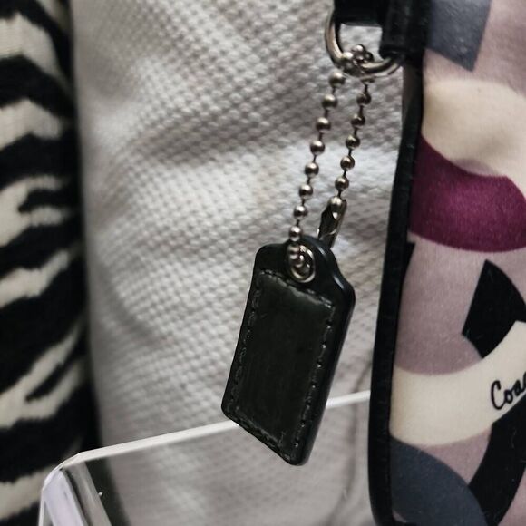 COACH Ashley Scarf Print Wristlet - Picture 4 of 9